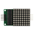 Seamless Cascadable Arduino PIC 8x8 LED 5.5V matrix Max7219 5 x Dupond Cabl
