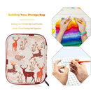 Knitting Yarn Storage Bag Crochet Hooks Thread Case Sewing Kit Organizer
