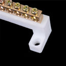 7 Positions Electric Cable Connector Screw Barrier Terminal Strip Bar  Z FT