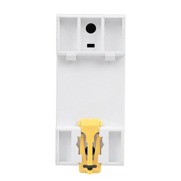 Backlit LCD Digital Wattmeter DIN Rail Power Consumption Energy kWh Meter