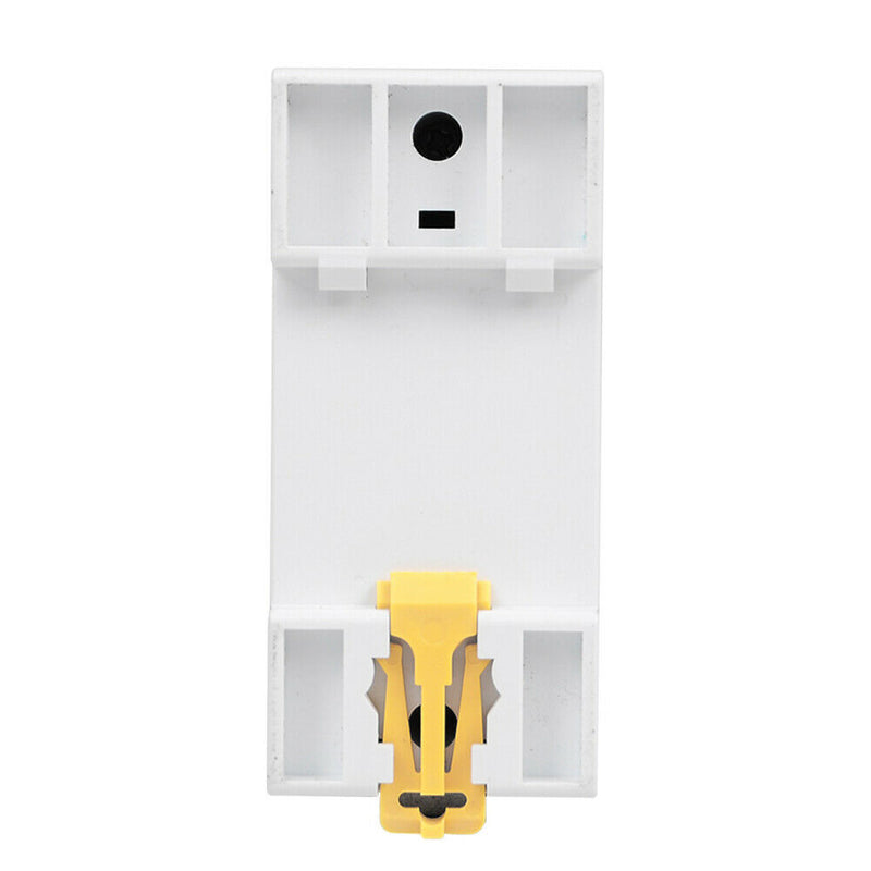 Backlit LCD Digital Wattmeter DIN Rail Power Consumption Energy kWh Meter