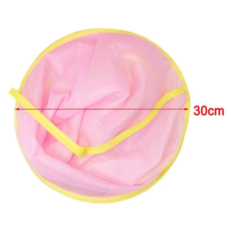 Baby Hair Capes Umbrella Catcher Styling Haircut Gown Salon Barbers Pink