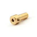 Brass 2.3mm Electric Drill Chuck JT0 Coupling Motor Shaft Coupler Clamp AULJ