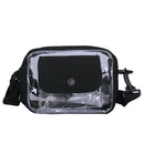 5X(Women Transparent Versatile Messenger Bag Shoulder Fashion Bag Crossbod X5F3)