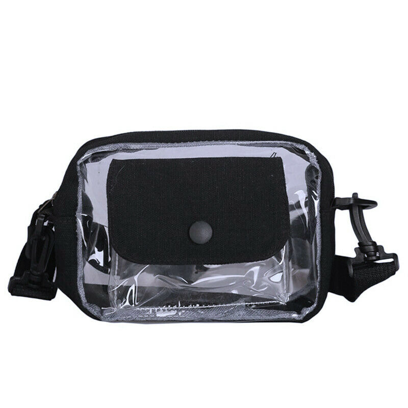 5X(Women Transparent Versatile Messenger Bag Shoulder Fashion Bag Crossbod X5F3)