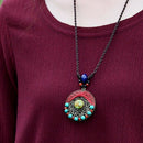 Ethnic Style Accessories Hand-Knitted Pine Wax Line Bohemian Style Necklace