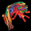 12pcs Hand Held Dance Dancing Rainbow Ribbon Toys for Children Kids 1M Long