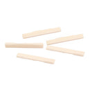 Set of 5 Ukulele Bone Bridge Saddles for Ukulele 4 String Guitar Parts