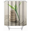 Bathroom Shower Curtain Decoration Waterproof Print (1#)(180*180cm) #JT1