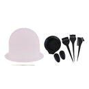 1pcs Professional Reusable Hair Highlighting Silicone Cap Frosting Tipping Metal