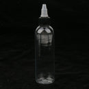 30 Pcs Empty Plastic Bottles with Black Twist Top Nozzle Dropper Caps 120ml