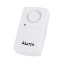 Mini Anti-Theft Security System 120dB Vibration Alarm White for Door Window