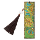 DIY Special Shaped Diamond Painting Creative Leather Tassel Bookmark Crafts