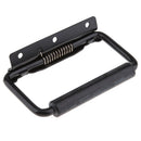 Polished Chrome Door D Handle Pull Handle Pull Hinge Sliding - Black