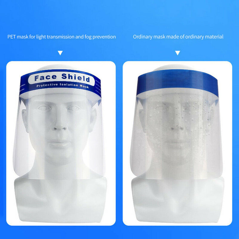 Face Shield Dustproof Anti-fog Adjustable Dental Protective Cover for Outdoor