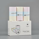 3 Rolls Rainbow Color Photo Paper for P1 P2 P2S Mini Pocket Thermal Printer