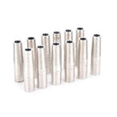 12Xarchery Broadhead Adaptor For Id 8Mm Arrow Shaft Aluminum Sleeve Adapter A ME