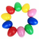 10 Pack Plastic Percussion Musical Instrument Toys Egg Maracas Shakers V3M9