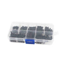 180pcs M3 Nylon M-F Hex Spacers Screw Nut Assortment Stand-off Plastic Kit F9Q0