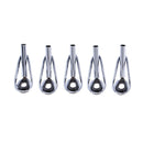 5PCs Stianless Fishing Rod Guides 26mm Eye Ring Tip Tops Fishing Pole Guide