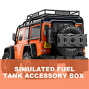 1PCS RC Car Plastic Back Oil Box Fuel Tank for 1/10 RC Crawler Traxxas TRX4 R2P3