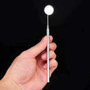 2 PCS Illuminating Stainless Steel Mouth Mirror Dental Instrument Reflector Care