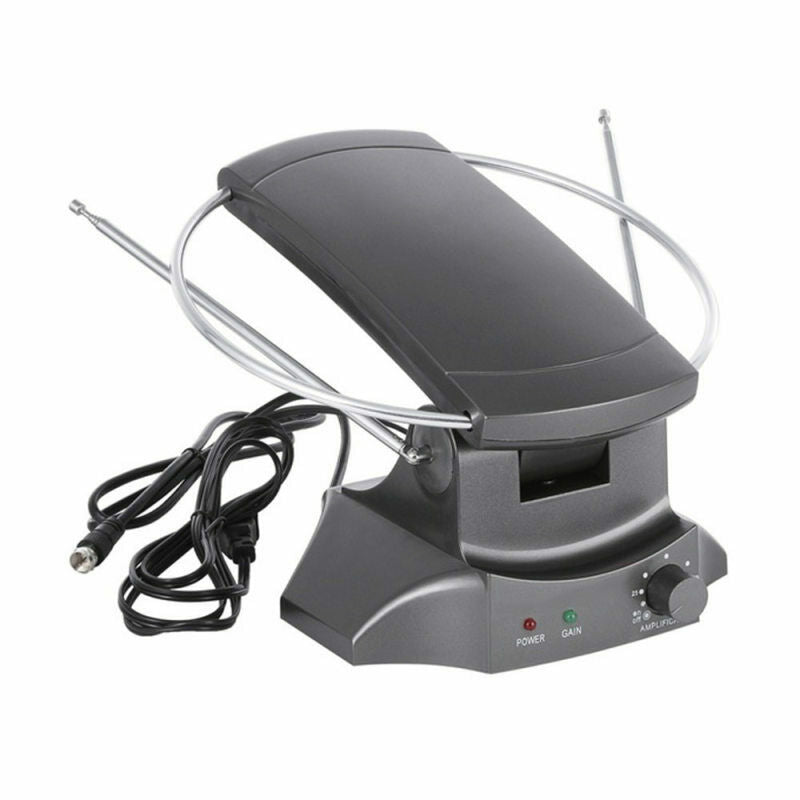50 Mile Indoor TV Antenna Signal Amplifier Booster Digital TV 1080P HDTV I DSH