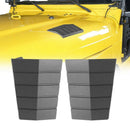 Cowl Body Armor Outer Cowling Front Hood Corner Guards for 1997-2006 Jeep W