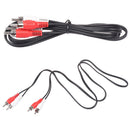 2RCA Male to 2RCA Male Audio Cable Fr Laptop HDTV DVD VCD AmpliS Hn