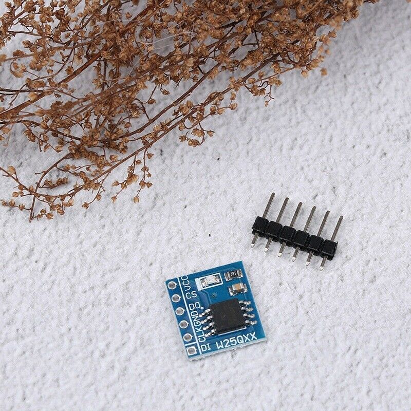 1pc W25Q128 Storage Module 128Mbit Flash SPI Interface Control Module B1D3