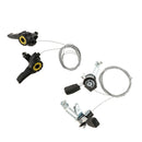 2 Pair Aluminium Alloy 3x 5/6/7  Bike Shifter Replacement Bicycle Parts