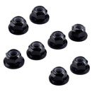 10pcs Steel M4 4mm RC Wheel Tires Nuts Flanged Nut for XS Axial 1/10 RC Cars
