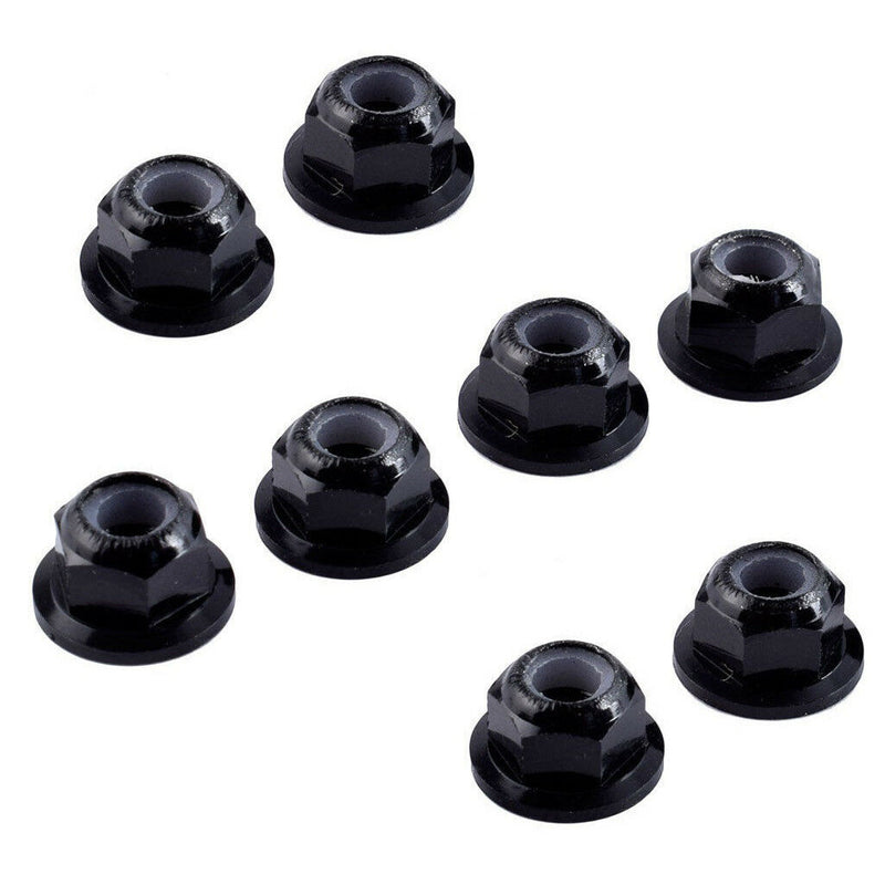 10pcs Steel M4 4mm RC Wheel Tires Nuts Flanged Nut for XS Axial 1/10 RC Cars