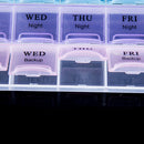1x Weekly 28 Days Tablet Pill Box Holder Medicine Storage Organizer Case  Z