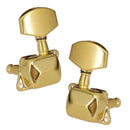 6pcs Guitar Lock Tuner (3l 3r Hand) Guitar String Tuning Pegs Machines