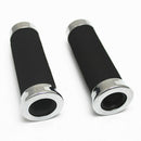 Left & Right Hand Grips Universal Fit For 7/8'' 22mm Handlebar Motorcycle