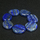 Natural Blue Lapis Lazuli Polished Stone Rock Fossils Mineral Healing Collecting