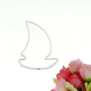 sailboat stainless steel cutter biscuit cookie mold baking decor tool 3C J!j