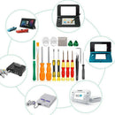 17pcs Screwdriver Repair Tool Kit for Nintendo Switch New 3DS and Wii/NES/SNES/D