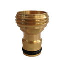 Hot Brass Threaded Hose Water Pipe Connector Tube Tap Adaptor Fitting Garden M&E