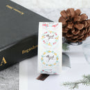 500pcs/roll round floral thank you stickers scrapbooking for package seal lSEAU