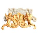 Angel silicone fondant mold cake decorating tool clay gypsum aroma wax mo Gw