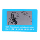 20pcs/set men ladies polarised polarized sunglasses shades test card ski fish>s