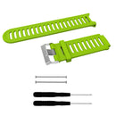 Sport Gel Replacement Band Strap Bracelet For Garmin Forerunner 910XT Green