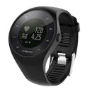 Watchband Replacement for Polar M200 Smart Watch with Buckle(Black)