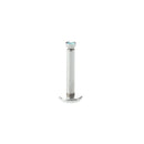 10 Stainless Steel Rhinestone Lip Labret Ring Stud Bar HOT