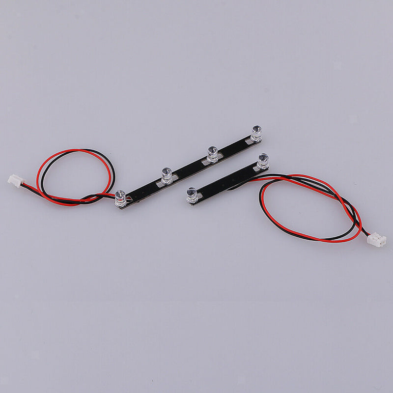 FY-03 RC Crawler Roof and Front LED Light Bar Upgrade Accessories Pack of 2