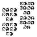 40x Carb Diaphragm Gasket Parts for Briggs Stratton Lawn Mower Replace