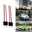 1Pair Universal H7 Bulb Socket Male Adapter Connector for Car Headlight Fog Lamp