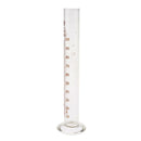 2pcs Glass Graduated Cylinder/Beaker/Conical Flask Measuring for Laboratory